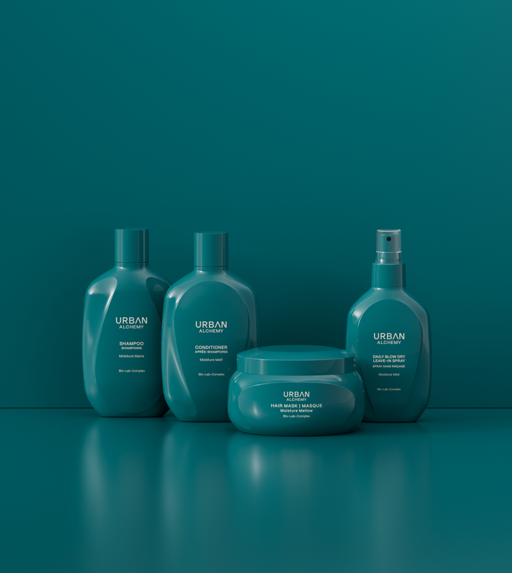 Moisture Pflegelinie von Urban Alchemy – Feuchtigkeit für alle Haartypen