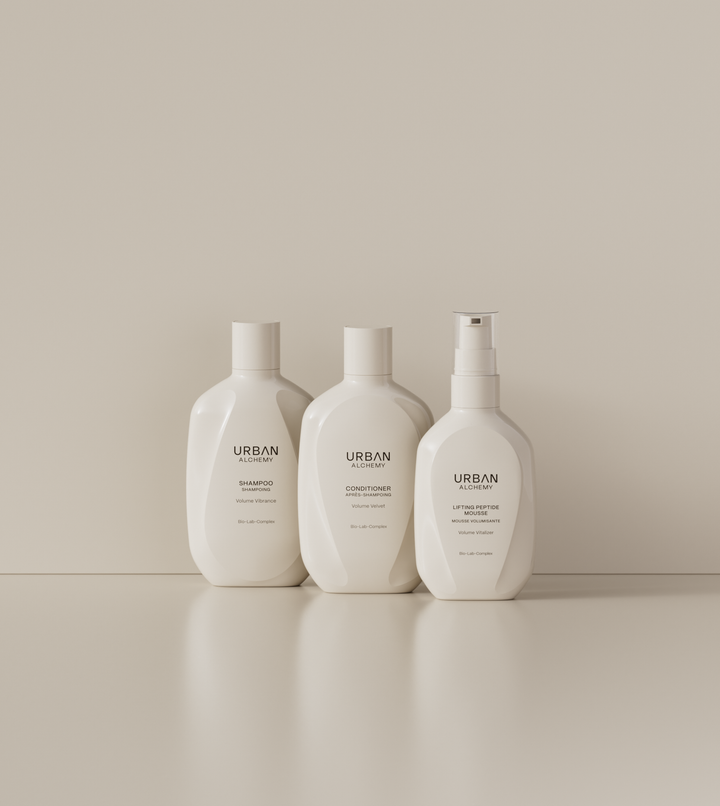 Volume Pflegelinie von Urban Alchemy – Für feines, dünnes Haar