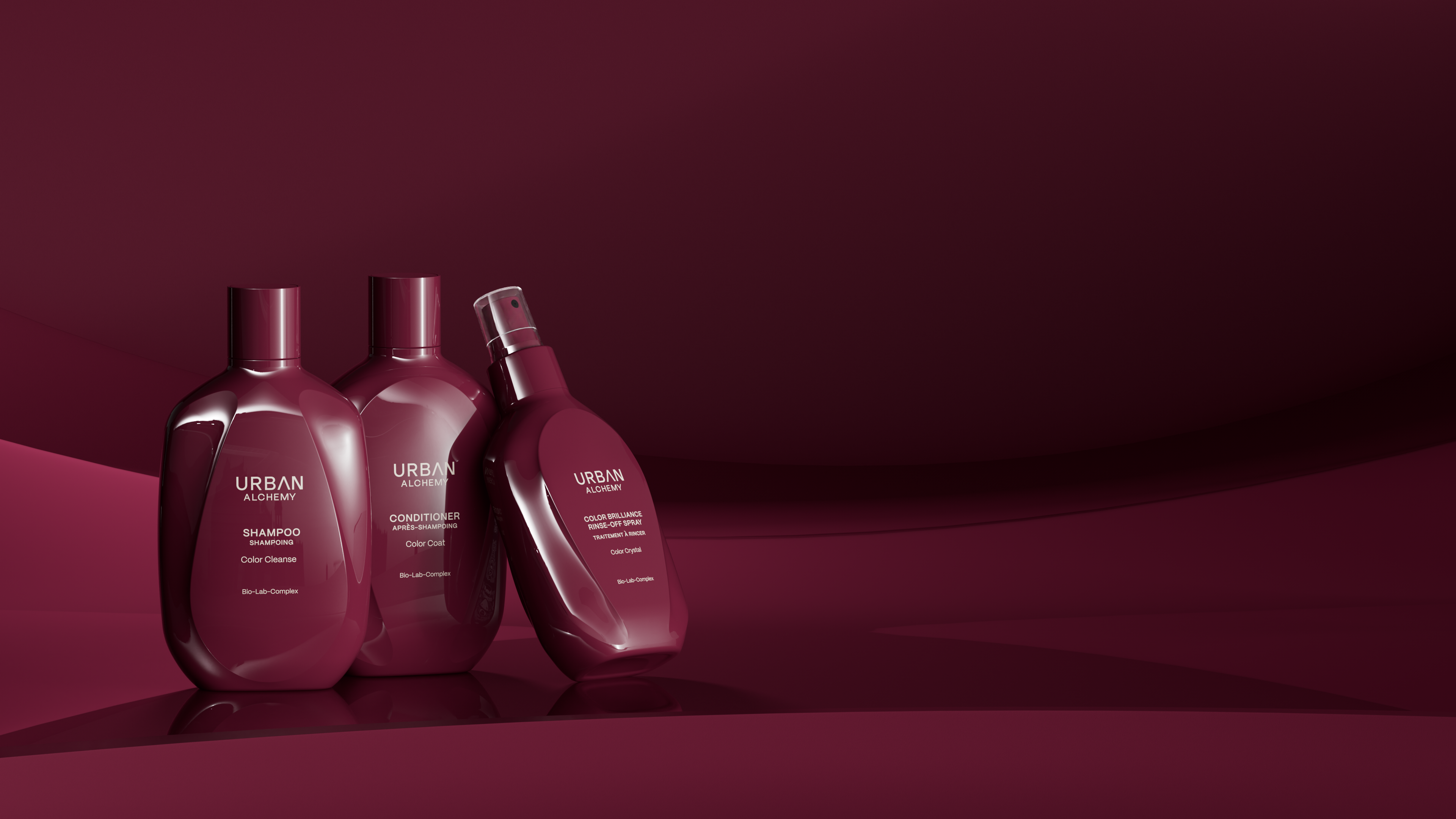 Color Care Pflegelinie von Urban Alchemy – Für coloriertes Haar